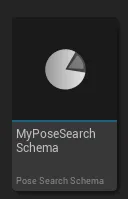 PoseSearchSchema Asset PSC